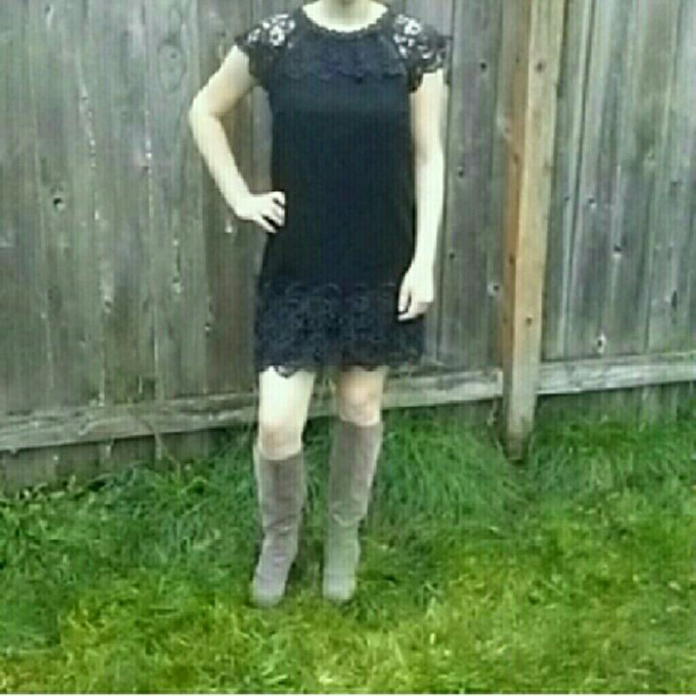 Black Shift Dress